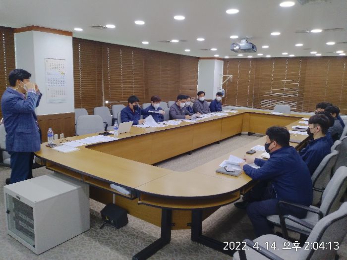  2022.04.14 NCS기업활용컨설팅사업_(주)우방 컨설팅 사진